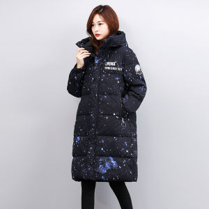 Thickened Long down Jacket for Couples Men Women 2023 New Style White Duck Feather Quilted Coat Youth Student Outerwear