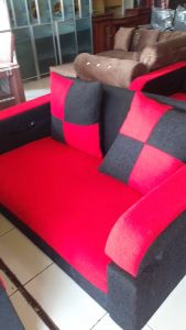 Sofa set 221 minimalis / set sofa model lengan tumpang minimalis elegan 221 seater