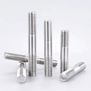 Bộ 2-5 Bulong 2 đầu có ren làm bằng inox 304 M6-M8-M10-M12 tùy chọn (không có đai ốc)