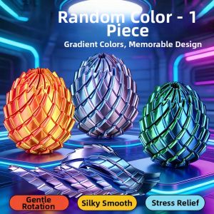 Stress Relief Toy 3D Printed Transforming Slime Dragon Egg Ball