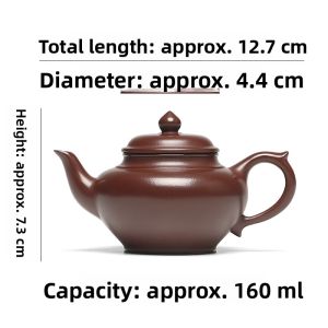 CANGHUTIANXIA | Handmade Small Capacity Ruyao Clay Teapot
