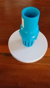 ฟุตวาล์วพีวีซี ขนาด 1/2*-3/4*1-1/2นิ้ว*2นิ้ว