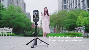 BTS Selfie Stick ขาตั้งกล้องสำหรับถ่ายรูปเซลฟี่พร้อมจอมอนิเตอร์