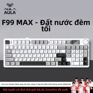 AULA | Bàn Phím Cơ Không Dây Ba Chế Độ Cho Gaming và Văn Phòng Đặc biệt cho Valorant