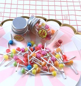 DIY Dollhouse Accessories Mini Lollipop Model