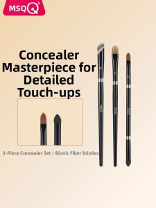 MSQ | Dual-Head Concealer Brush for Dark Circles and Tear Troughs