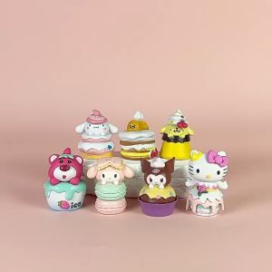 [NEW] Mô hình Melody Kuromi Hello Kitty Gấu Dâu Cinnamoroll Pompompurin Pochacco phiên bản bánh sinh nhật 2025