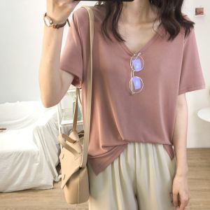 JIFANPAUL | New Loose Short Sleeve V-Neck Student Fashionable Slim T-Shirt
