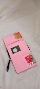 Dompet Lipat MIni  Fashion Korea Dompet Fretty Small Slot Kartu kulit Sintetis BISA COD