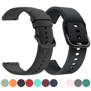 20mm 22mm Silicone Strap For Garmin Vivoactive 6 5 4 3 Music Band Watch Venu 4 3 2 SQ Forerunner 570 165 158 Bracelet Wristbands