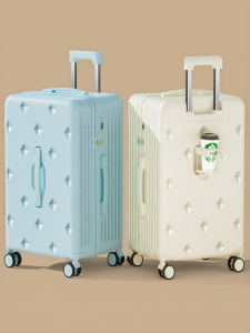MIMANI | Durable Thickened Large Capacity Leather Travel Suitcase