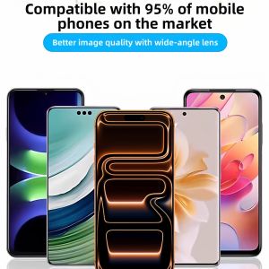 caibeike | Ultra Wide Angle 18K Camera Accessory Professional Vlogging Video Recording Smartphone Compatible