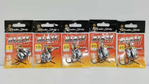 PIRATEZ STRIKE CUSTOM HI-SPEED SPINNER BLAZE BLADE SPEED BLAZY FISHING HOOK (BBSS)