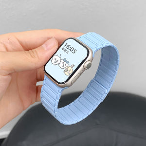 Uhada | Armor Stylish Silicone Magnetic iWatch Strap