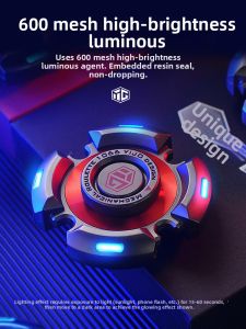 YIJUE | Night Luminous Metal Fidget Spinner