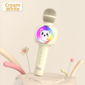 soaiy | Bluetooth Karaoke Microphone for Kids and Family Use