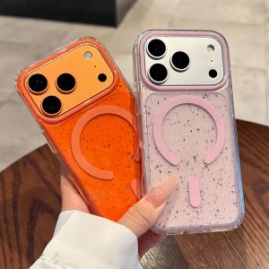SinQui | Glitter Magnetic iPhone Case Shockproof Aesthetic Slim