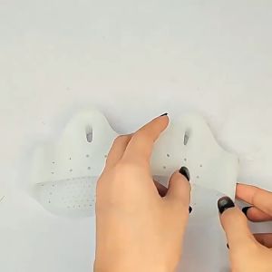 2PCS Pemisah Jempol Kaki Bengkok Hallux Valgus Orthotics Adjustable