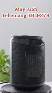 Máy sưởi mini Lebenlang LBL0278 quạt sưởi gốm 2000W tiết kiệm điện không đốt oxyan toàn bảo hành 2 năm - hàng chính hãng