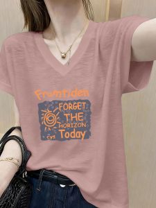 V.C.I | Slimming Youthful V-Neck T-Shirt