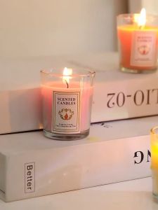 Nến thơm thiên nhiên trang trí phòng nhiều mùi hương an toàn không khói DN038