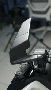 Boomerang Wing Type Side Mirror Universal Mirror Mount Integrated Design Heavy Duty Clear Lens Walan