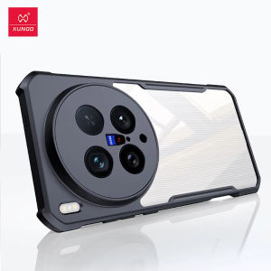 Xundd Ốp siêu Vivo X100 X100s X200 X200s Ultra Pro mini Ốp chống sốc Vỏ bảo vệ Ốp mặt sau trong suốt ốp sang trọng