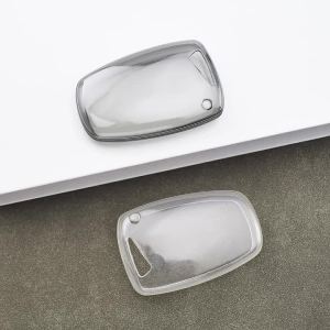 For Hyundai Grandeur HG Sedan Genesis G80 Santa Fe 3DM Grand SantaFe 2018 IX45 EQUUS Azera Transparent TPU Car Key Case Cover