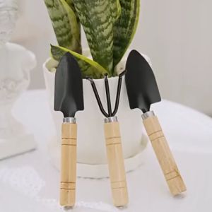 Bộ dụng cụ làm vườn loại To 3 món cỡ đại- xẻng trồng cây cảnh hoa- Xẻng xới đất trồng cây hoa rau sạch