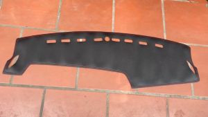 [Không Có Chữ ] Thảm taplo da vân cacbon cao cấp xe Accent 2024 - 2025