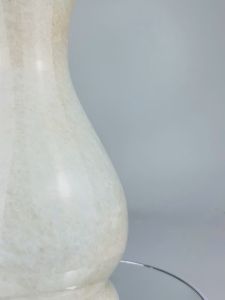 YMS 天然大理石花瓶（手工制造）花瓶 大理石花瓶 拜神花瓶 拜神用品 供佛用品 大理石 佛具用品 大理石佛具 100% Pure Marble Praying Vase 1 pcs