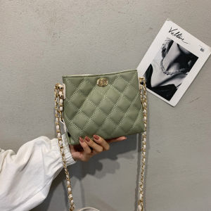 กระเป๋าสะพายข้างผู้หญิงแบบสะพายข้างโซ่ กระเป๋าใส่โทรศัพท์มือถือขนาดเล็กแบบสะพายข้าง กระเป๋าสะพายข้างแบบสะพายข้างแบบลำลอง