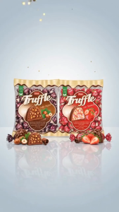 Elvan Truffle Hazelnut & Strawberry Chocolate 400g Cream Filled Crispy Rice Candy Snack Laz5