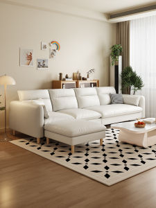 French Luxury Anti-Scratch Leatherish Sofa 3-4 Seater