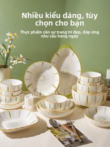 SHELI | Underglaze Colorful Ceramic Dinnerware Set High Appearance