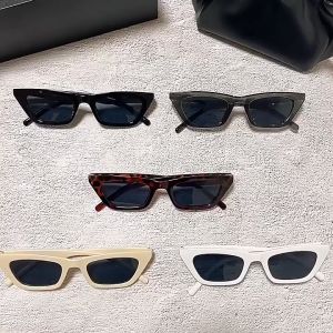 LadyLuxe-Kacamata Gaya Retro Vintage Sunglasses Fashion Kaca Mata Hitam Kekinian KC007