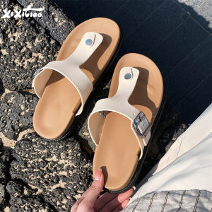 XIXITIAO | Slim Straps Fashionable Flip Flops Women