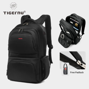 Ba Lô Đựng Laptop Tigernu 15.6 Ba Lô Nylon Chống Thấm Nước Chống Trộm Dành Cho Nữ Với Đai Đệm Khí Dành Cho Thanh Thiếu Niên