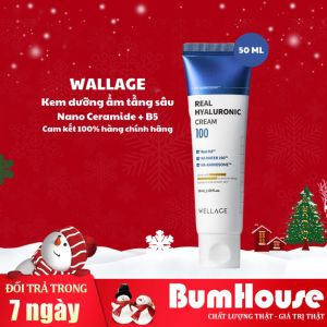 [15-17.07| HĐ TỪ 149K CÓ QUÀ] Kem Dưỡng ẩm Làm Dịu Da Wellage Real Hyaluronic Cream 100