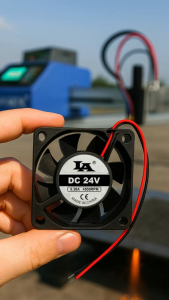 Fan Kipas Mesin Las Mesin Industri Travo LAS Inverter 6CM DC 24V 6X6X2.5 Cm 0.30A 4000 Rpm