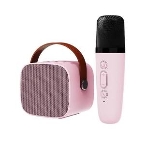 Cute Clearance Sale Mini Wireless Mic Bluetooth Small Speaker Outdoor Portable Karaoke  Audio All-in-one Microphone Subwoofer