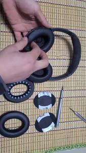 Ear Pads For BOSE QuietComfort 35II QC35 Headphones Leather Foam Earmuffs Cushion Headset Covers Sponge Foam Replacement