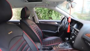 5pcs Full Set Toyota Special Car Seat Covers Full Coverage Waterproof Leather Automotive Vehicle Cushion Cover for Toyota Vios Hilux Corolla Raize Rush Camry Yaris Innova Rav4