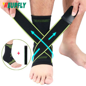 1Pair Ankle Braces Adjustable Compression Ankle Support Men & Women for Injury Recovery Achilles support and Strong Ankle Brace Sports Protection Stabilize Ligaments-Eases Swelling and Sprained Ankle