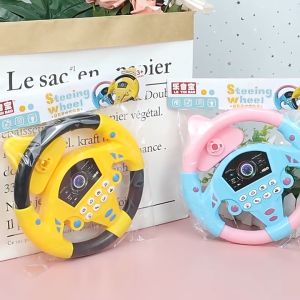 Baby Educational toy Copilot Steering Wheel  Music Children Intelligent Early Educational Toys