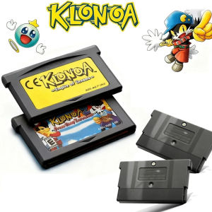 Bandai | Klonoa GBA Series 32-bit Video Game Cartridge Console Card Klonoa Empire of Dreams Klonoa 2 - Dream Champ Tournament