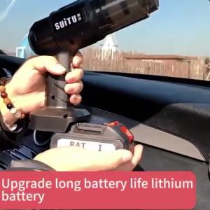 German Motor & Lithium Battery Portable Mini Vacuum Cleaner