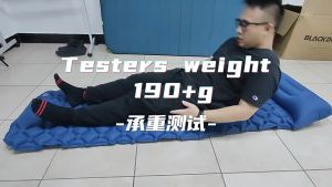 Outdoor Foldable Inflatable Bed Camping Inflatable Cushion Airbag Bed Travel Sleeping Mat with Pillow折叠充气床