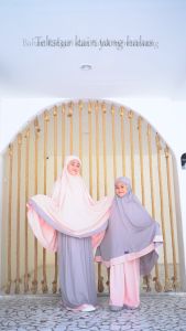 𝐇𝐎𝐎𝐅𝐋𝐀 𝐊𝐈𝐃𝐒 - Mukena Anak Perempuan Usia 5 Sampai 12 Tahun Seelma