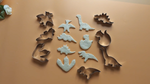 7pcs/set Stainless Dino Dinosaur Cookie Cutter Molds Food Drawings Baking Molds for Children Bake Supplies Tools